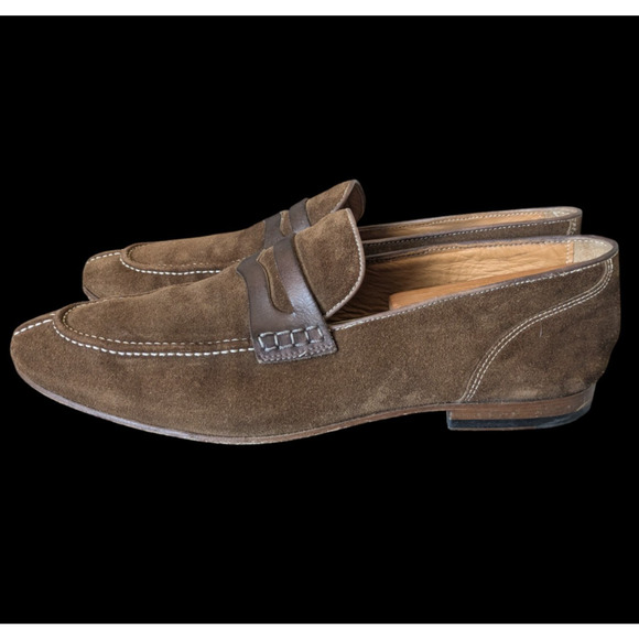 Elegant Brown Suede Men\'s Loafers main image 6